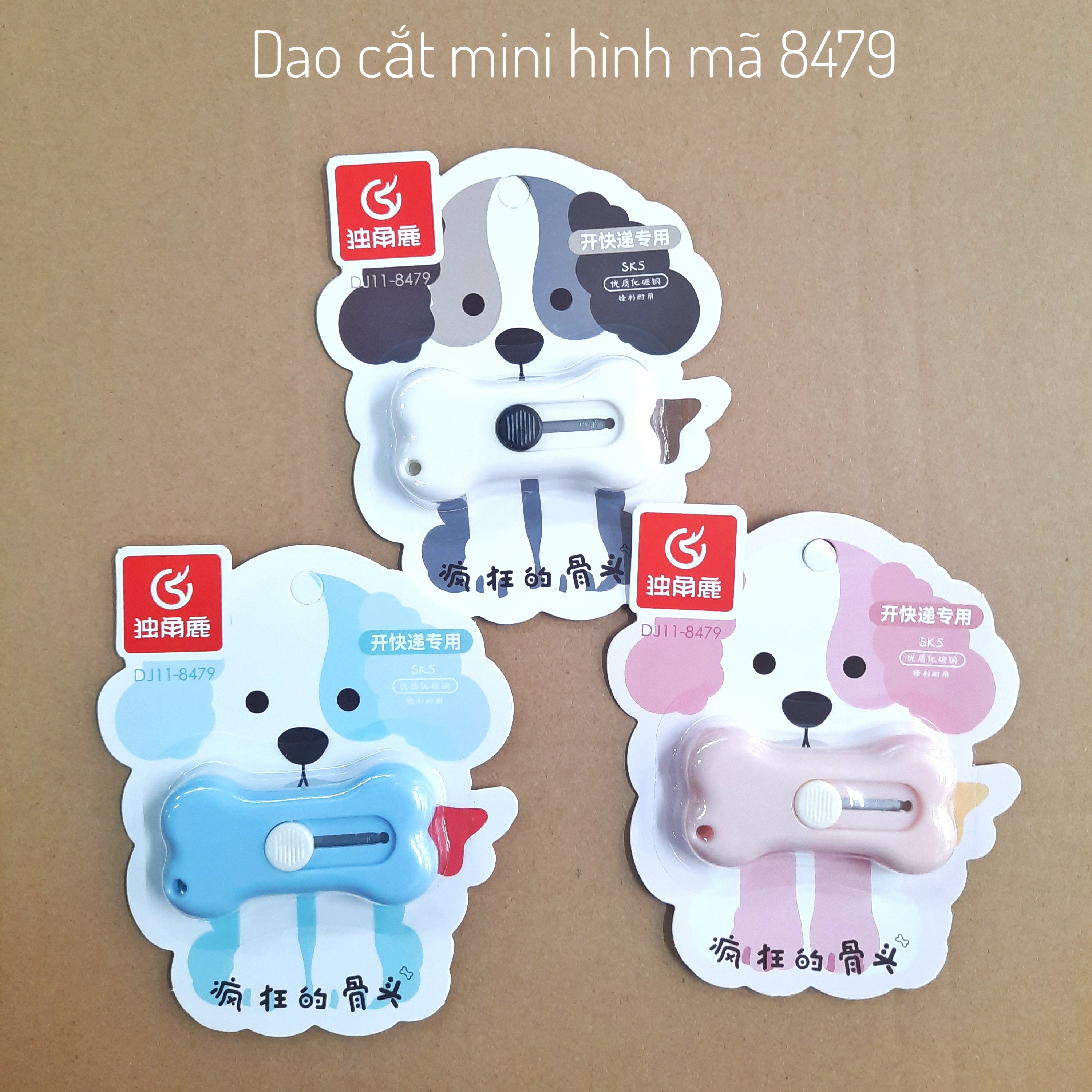 Dao rọc giấy mini hình dễ thương