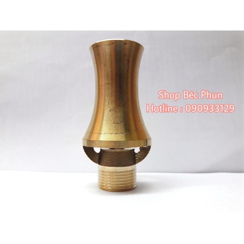 Béc phun cột nước bằng thau phi 21+27 , 34