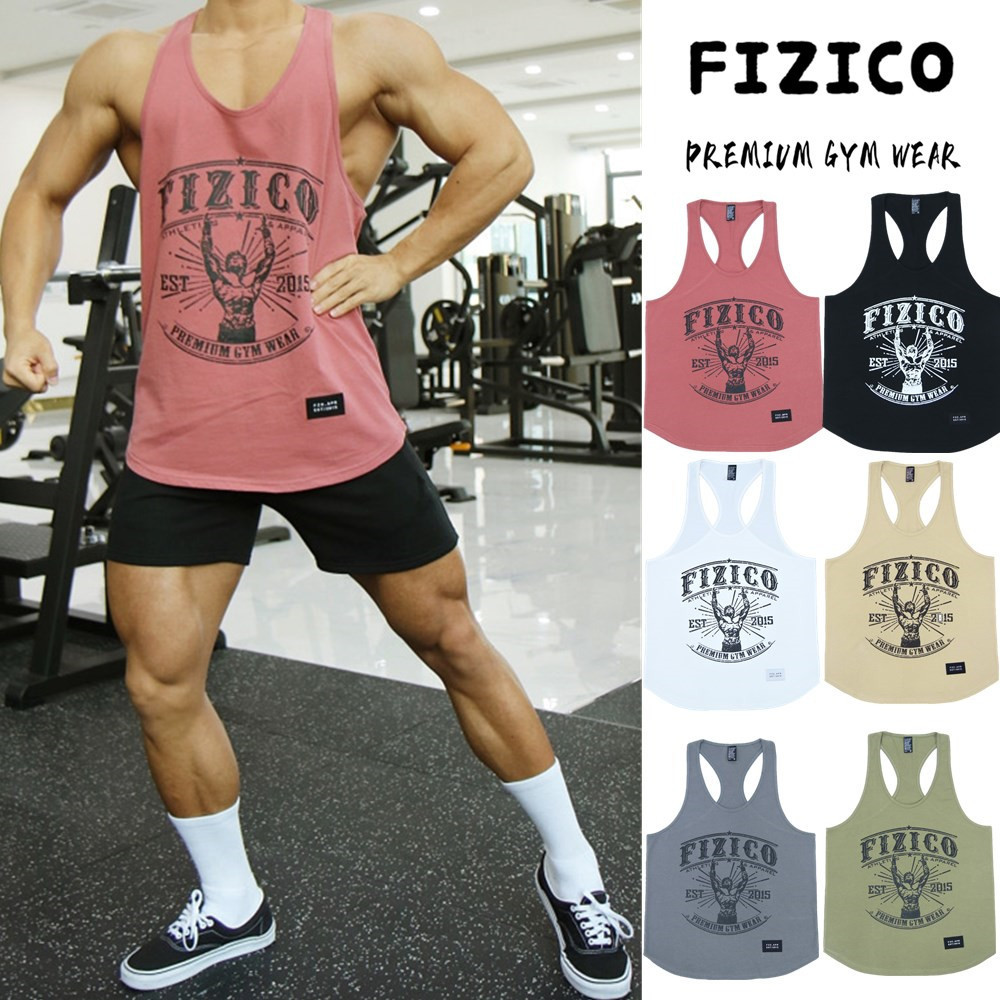 Áo ba lỗ dây nhỏ gym FIZICO ZYZZ - Chiếc áo ba lỗ với chất liệu cotton thấm hút mồ hôi