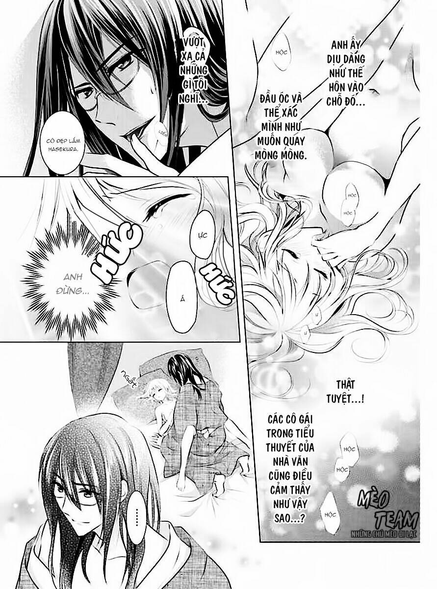 tiểu thuyết gia gợi cảm thì thầm bên tai cô gái nhỏ chapter 2 22