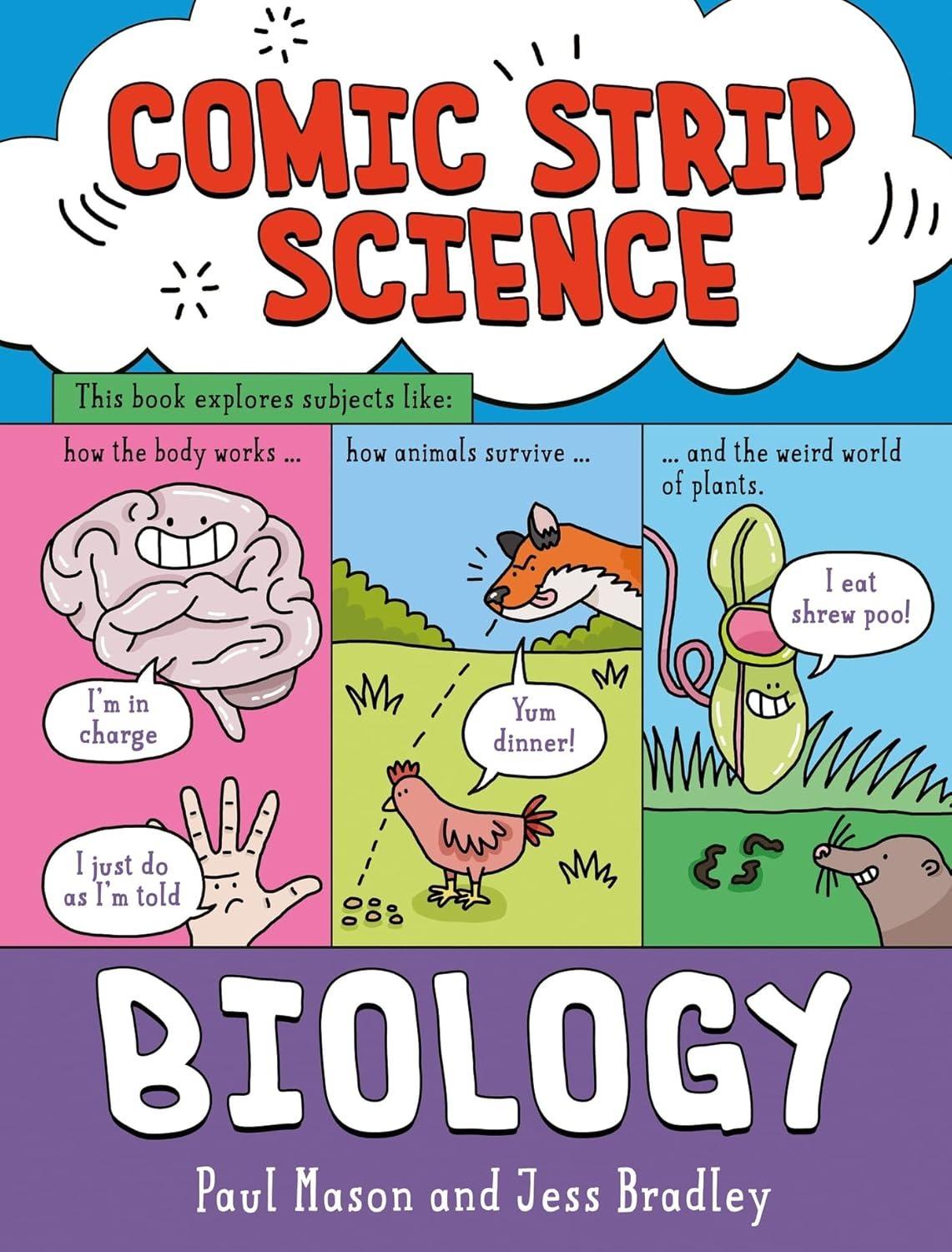 Sách ngoại văn: Comic Strip Science - Biology