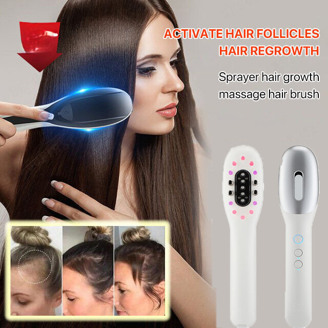 Lược Massage Trị Hối Đầu Kích Thích Mọc Tóc SPA EMS TECHNOLOGY