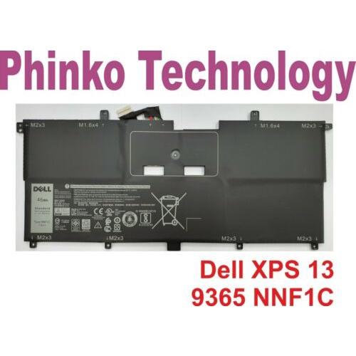 Pin Dùng Cho Laptop Dell Xps 13 9365 P71G P71G001 NNF1C Battery (Original) 46Wh