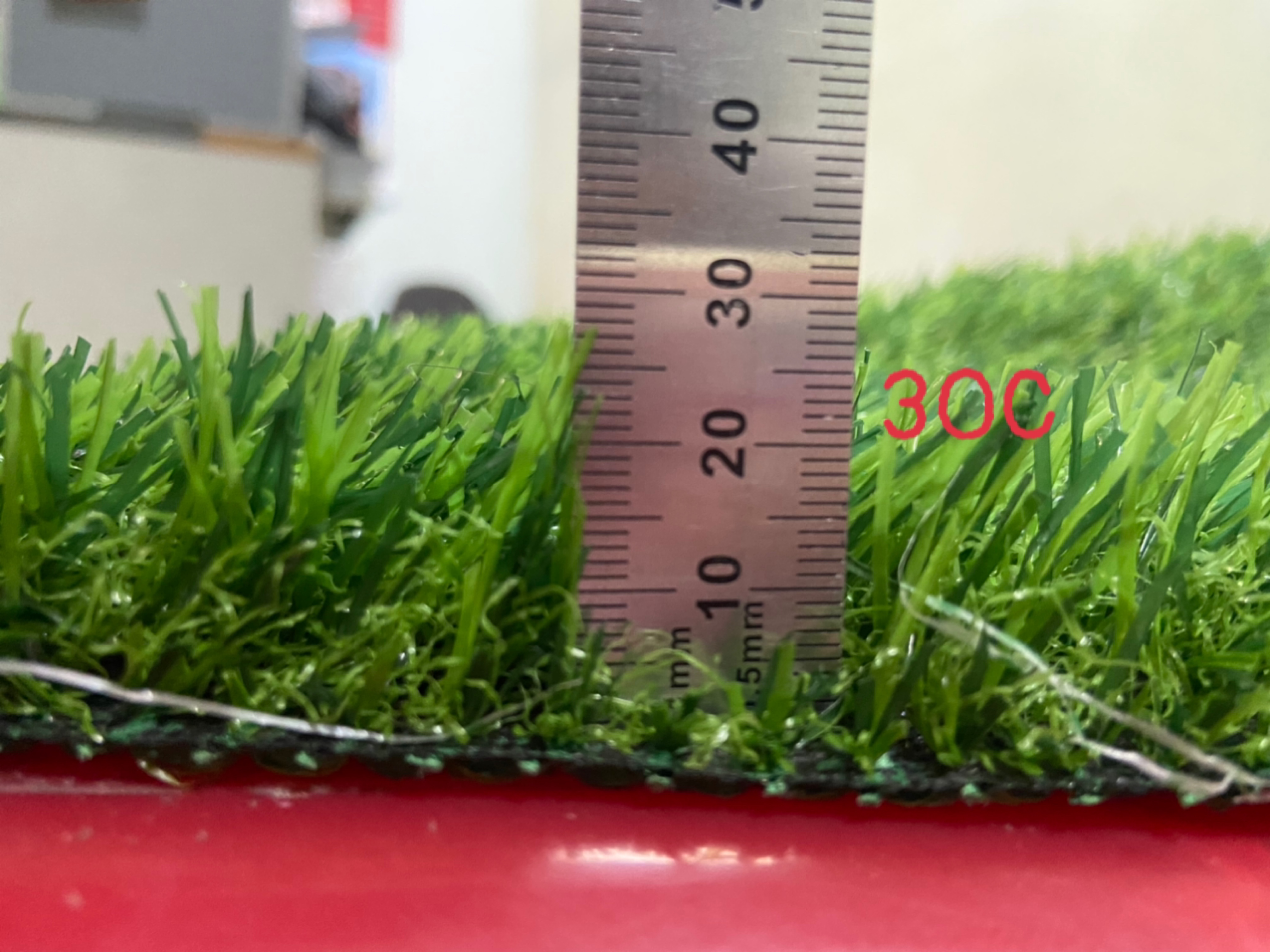 Thảm cỏ nhân tạo - tấm cỏ nhựa trải sàn - cỏ giả cao 3cm màu xanh sẫm, xanh tươi