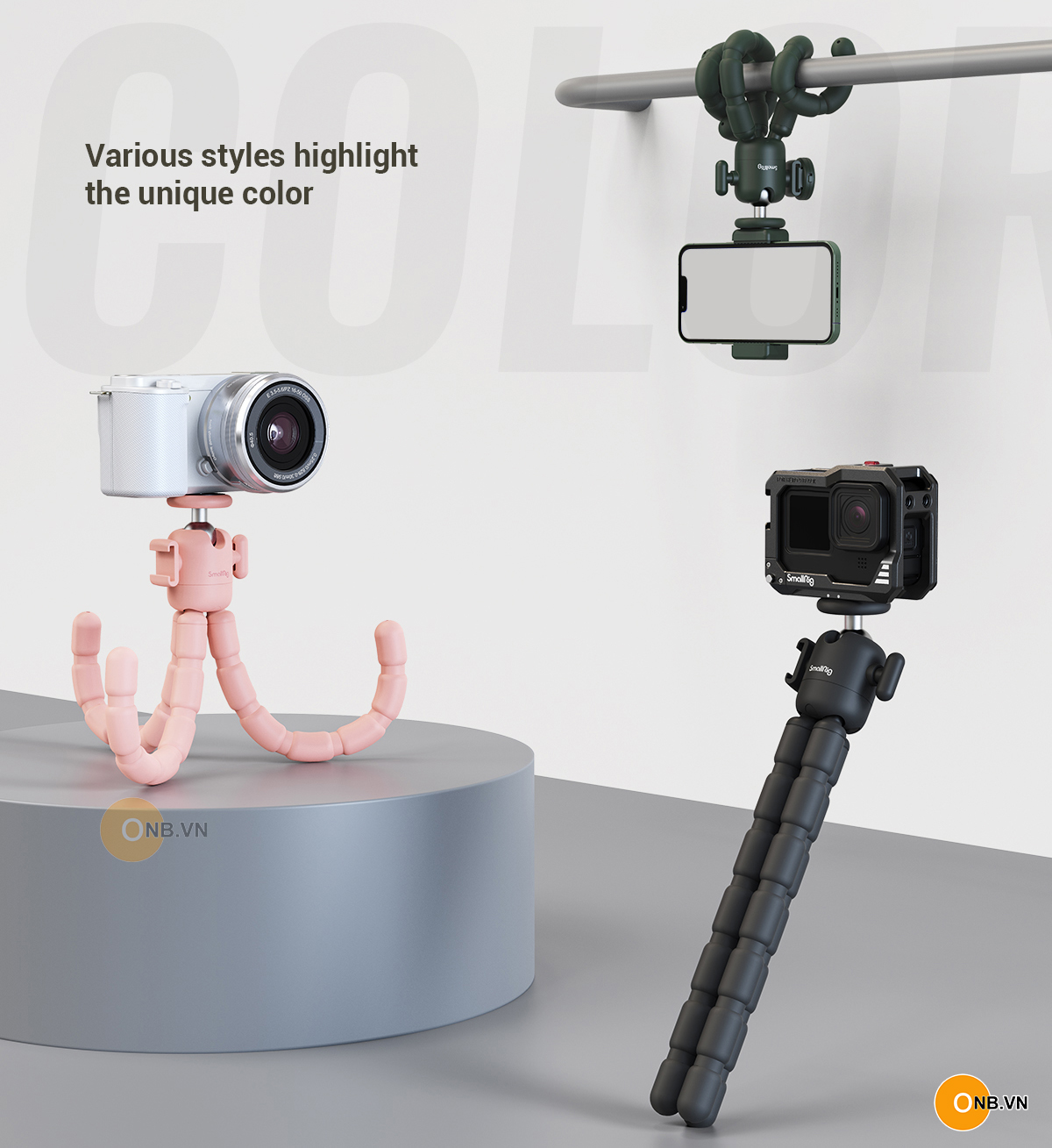 SmallRig Vlog Tripod VK-29 Tripod Gopro - Điện Thoại - Máy Ảnh