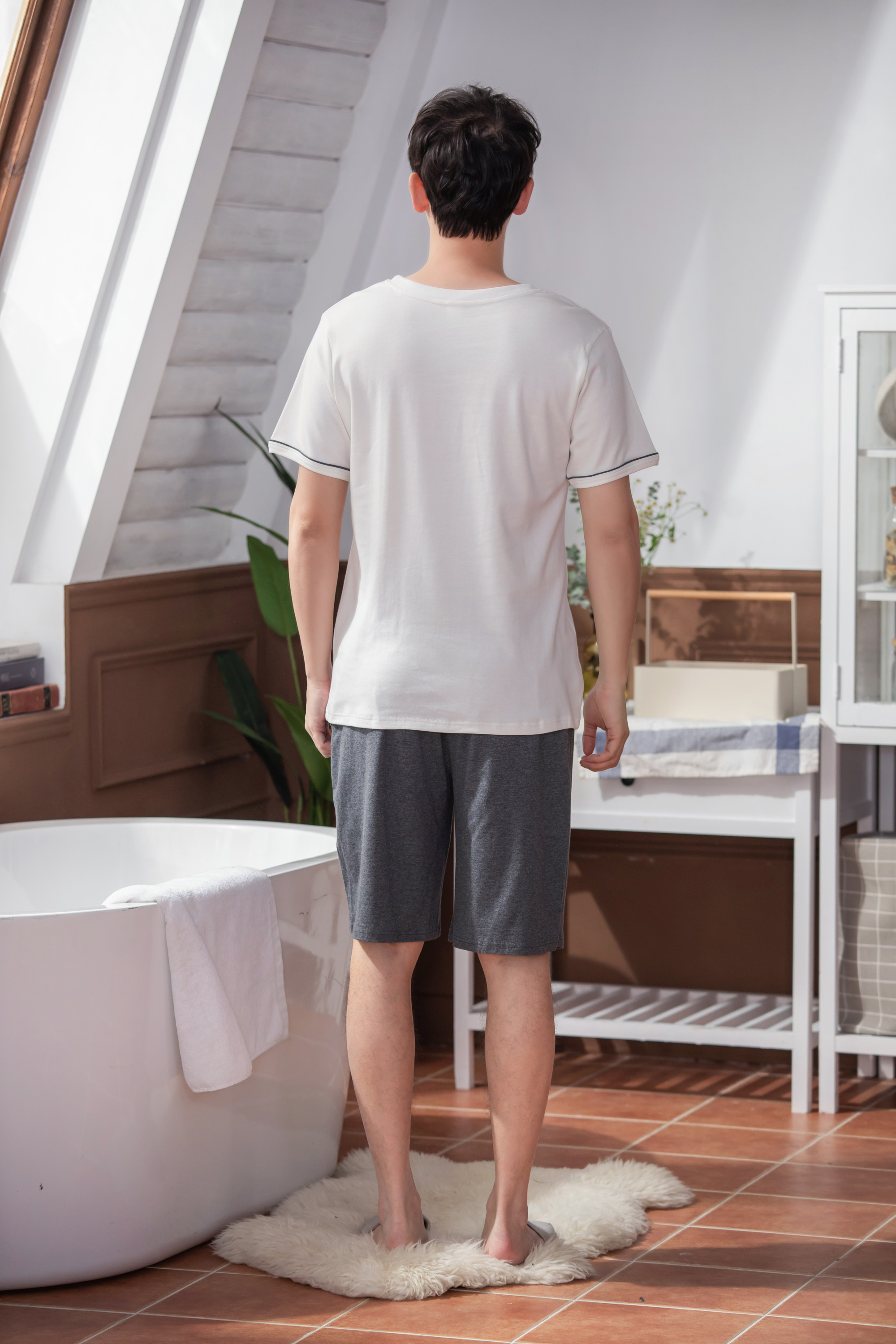 Đồ mặc nhà nam cotton 14