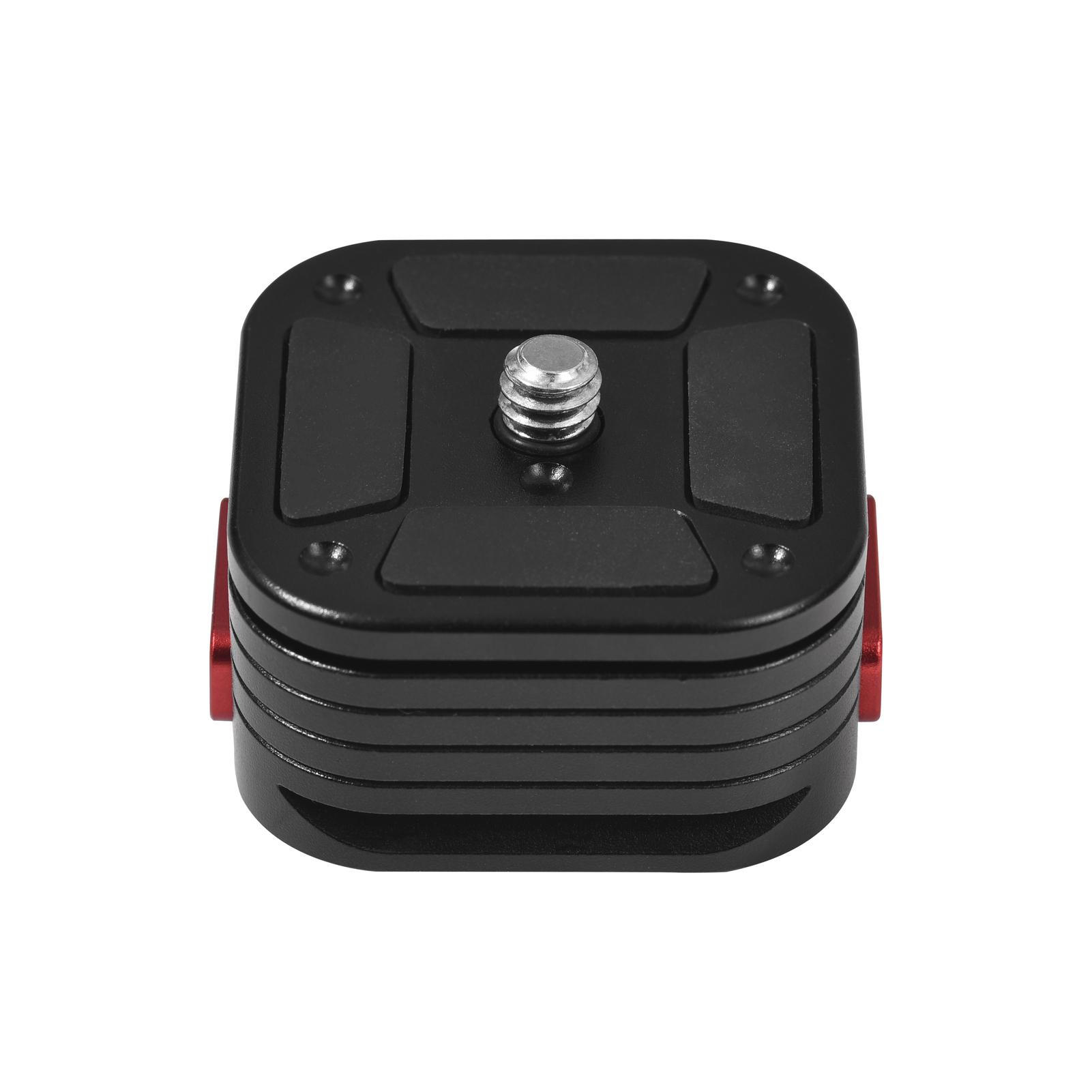 Quick Release Plate Tripod QR Plate Camera Mount Adapter Quick Setup Aluminum Alloy with 1/4 Inch Screw for DSLR Mirrorless Camera Tripod Gimbal Stabilizer