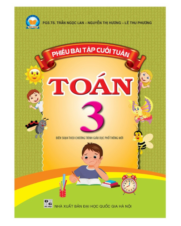 Sách Phiếu bài tập cuối tuần Toán 3