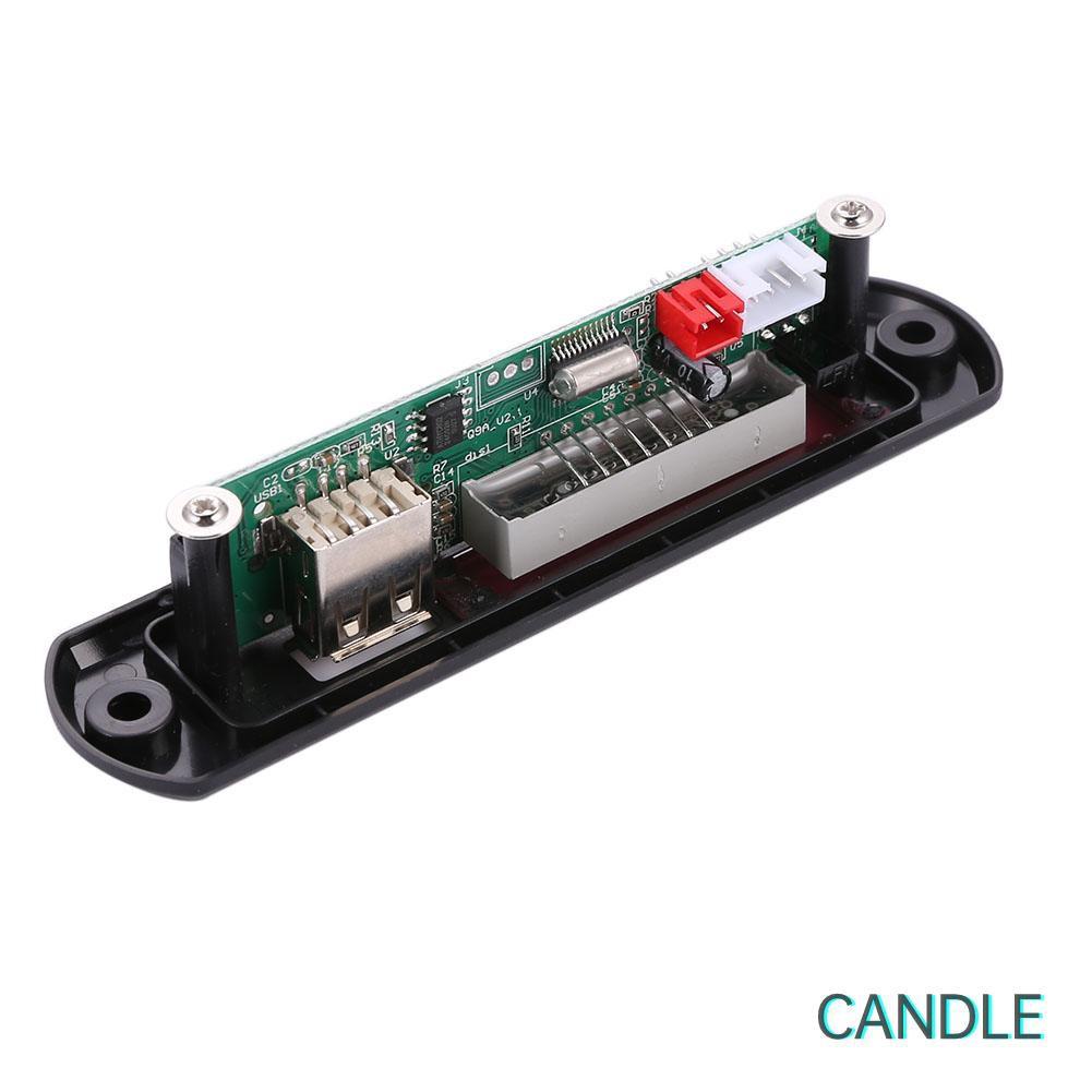 Bảng Mạch Giải Mã Âm Thanh Mp3 Wma 12v Usb Tf Fm Cho Xe Hơi
