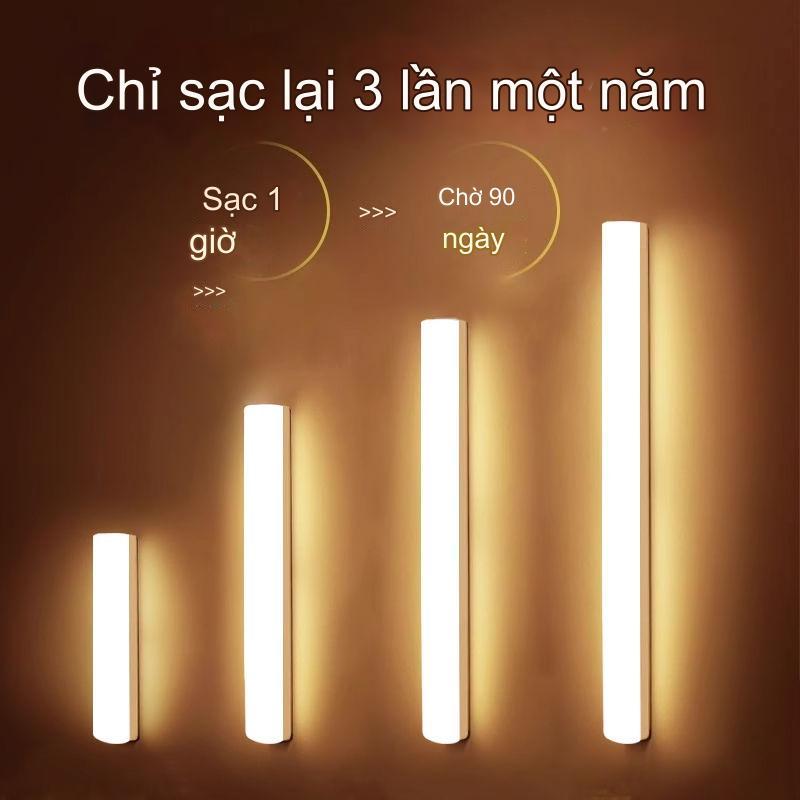 Đèn LED Cảm Biến Chuyển Động Nhiều Kích Cỡ Cảm Ứng Hồng Ngoại 3 Chế Độ Không Dây Điều Chỉnh Độ Sáng Qua 1 Lần Nhấn Ánh Sáng Bảo Vệ Mắt Tốt Tự Động Bật/Tắt Ban Đêm Đèn Học Làm Việc Đọc Sách Ngủ Cao Cấp Dễ Tháo Lắp Tiện Gắn Giường Cầu Thang Toilet Tủ USB