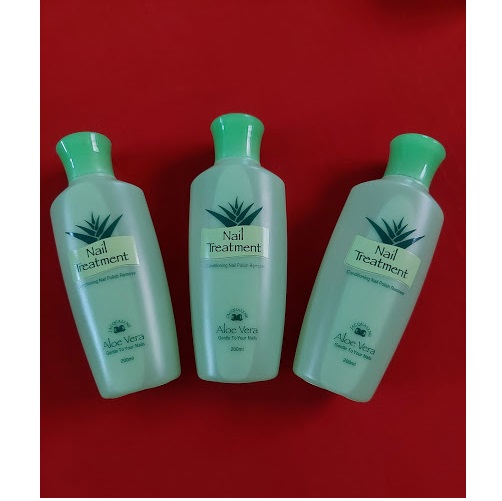 Nước Rửa Móng Tay Jacqualine 200ml (Aloe Vera)