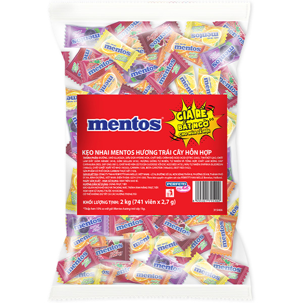 Kẹo Mentos 2kg