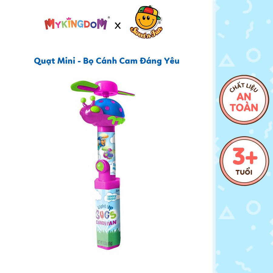 Đồ Chơi SWEETNFUN Quạt Mini - Bọ Cánh Cam Đáng Yêu 99601