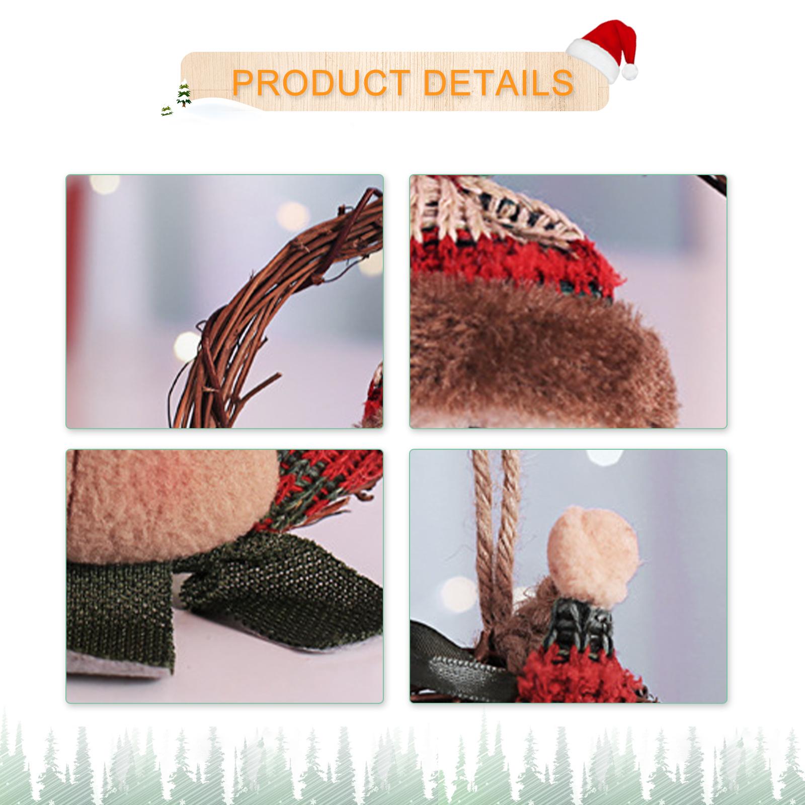 Đồ trang trí giáng sinh Trang trí cây thông giáng sinh Elk