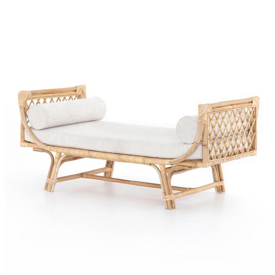 Giường/Ghế Mây Không Tựa Lưng Phong Cách Cổ Điển- Rattan Daybed With Classic Style- CH0003