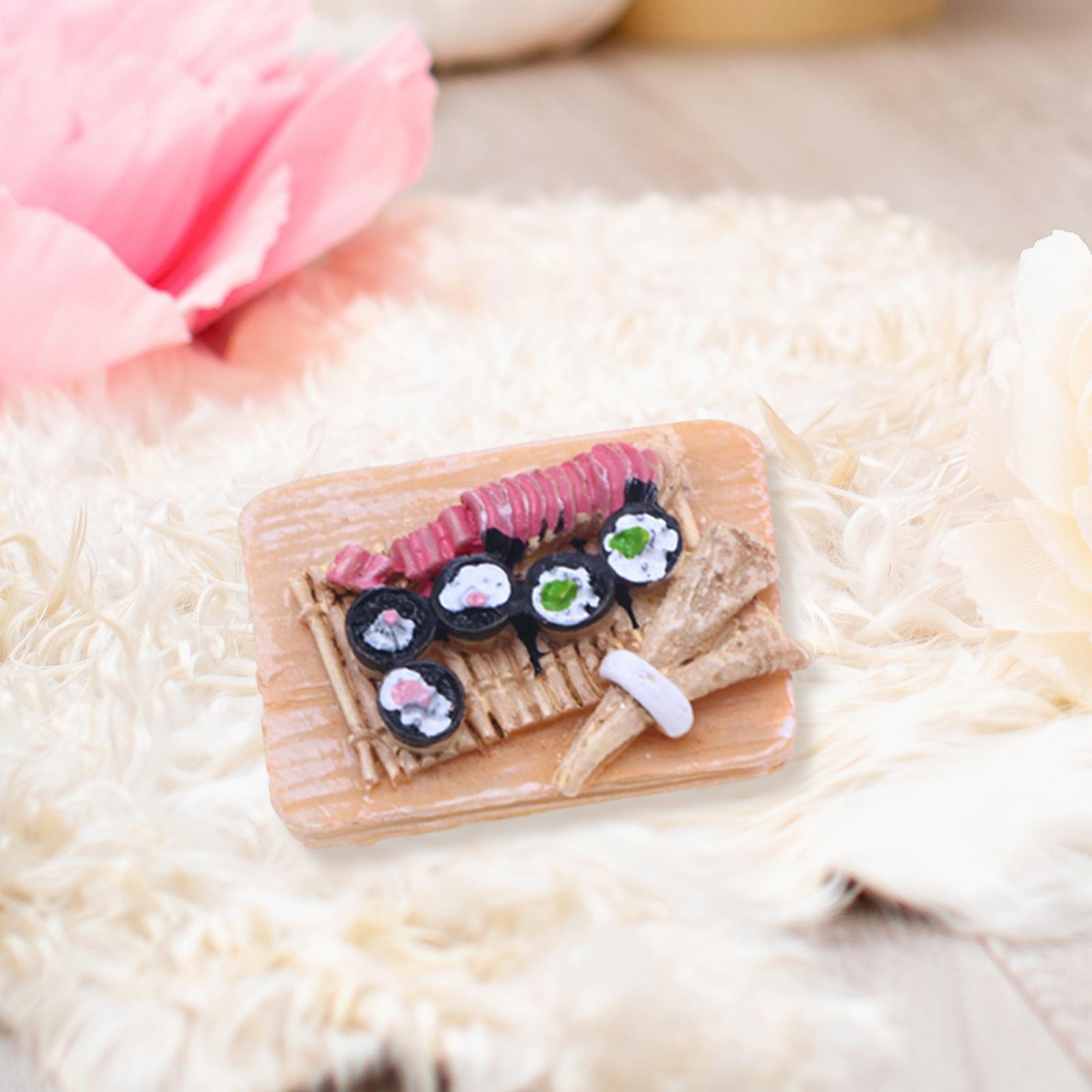 Miniature Food Toy Model Pastry Toy Miniature Doll House Accessories for Furnishings DIY Model