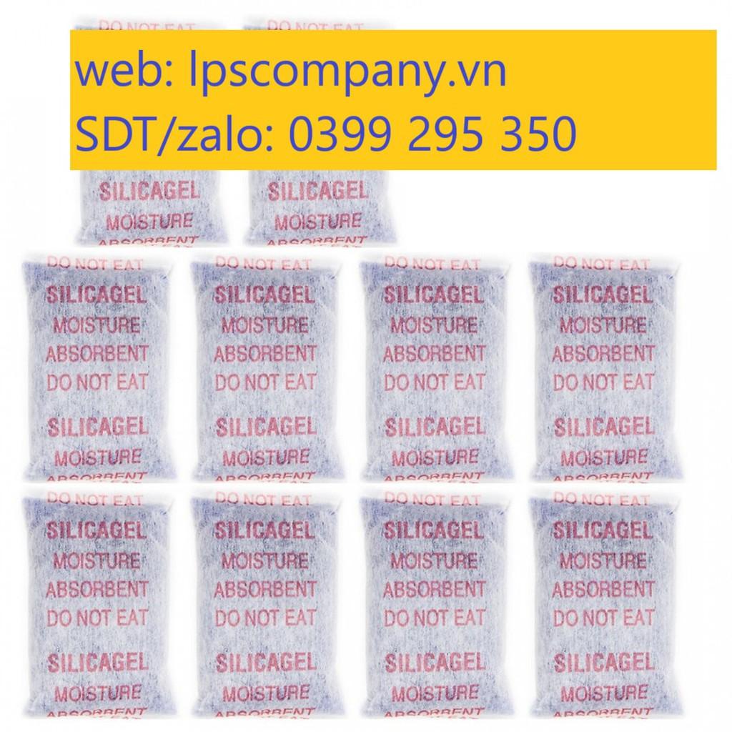10 gói hút ẩm xanh, 100 gram/túi chuyên dùng cho máy ảnh