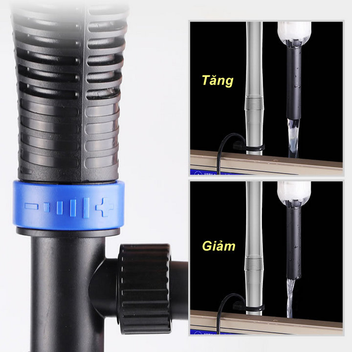 Máy thay nước hồ cá, súc cát EXCHANGER SUCTION - Home and Garden