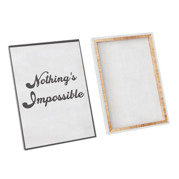 Bộ 2 Tranh Trang Trí &quot;Nothing'S Impossible&quot;- W207