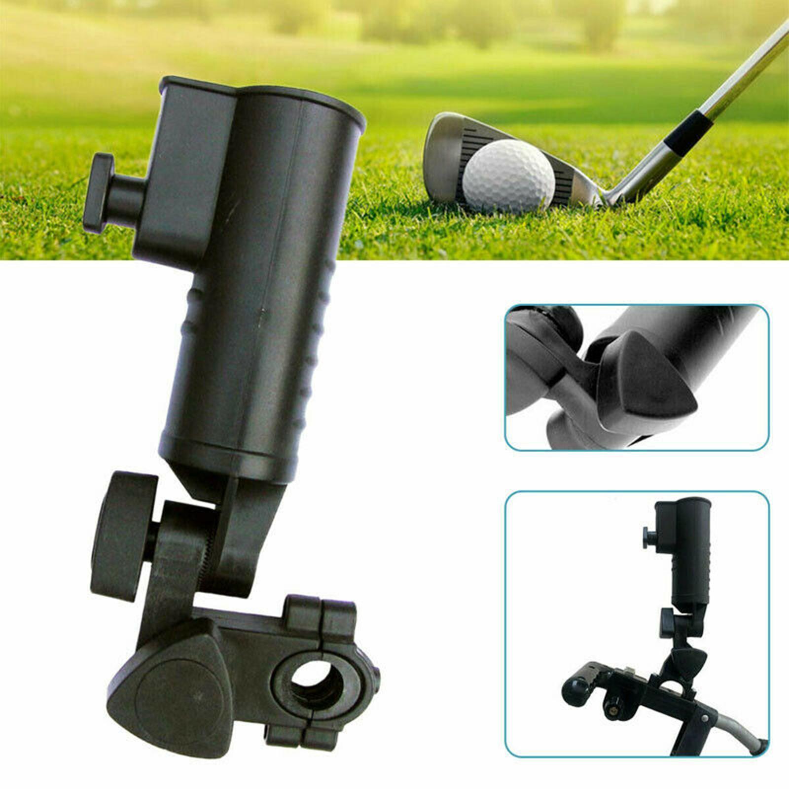 Adjustable Golf Umbrella Holder Stand Clamp for Stroller Push Cart