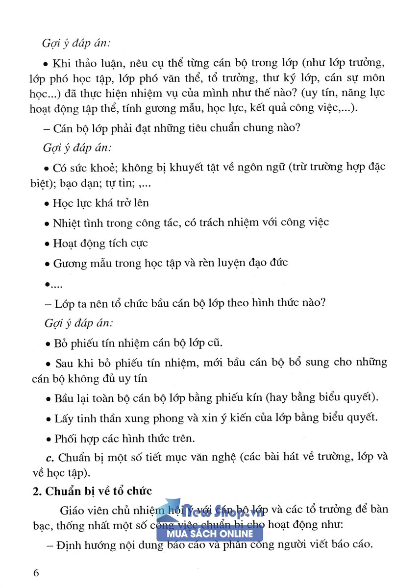 HƯỚNG DẪN THỰC HIỆN HOẠT ĐỘNG GIÁO DỤC NGOÀI GIỜ LÊN LỚP - LỚP 7 - HA