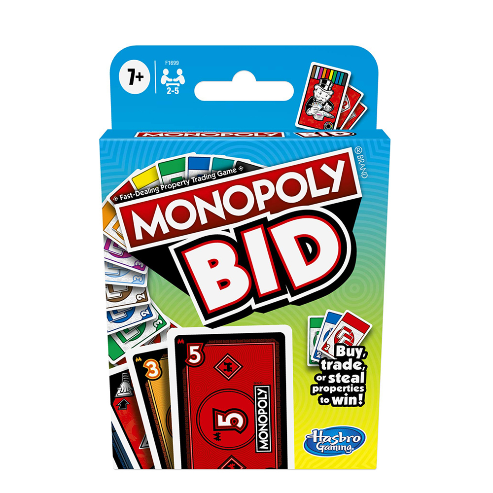 Bộ Bài Monopoly Bid Phiên Bản Bỏ Túi