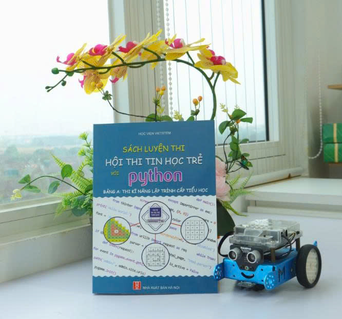 Sách Luyện thi tin học trẻ với Python Bảng A cấp Tiểu học