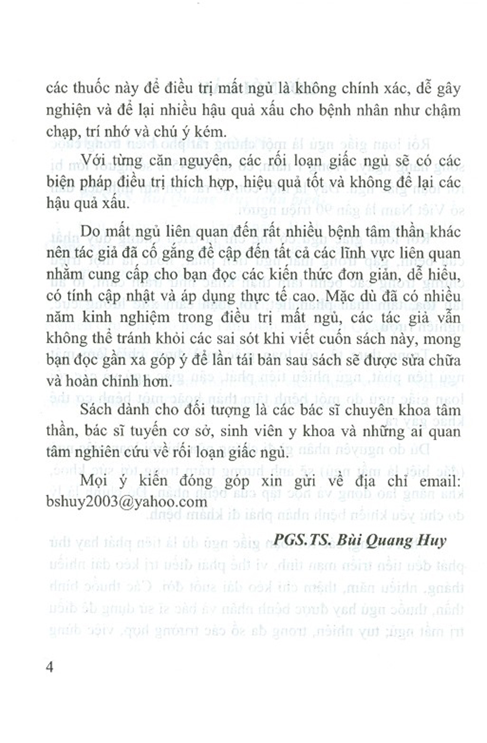 Rối Loạn Giấc Ngủ