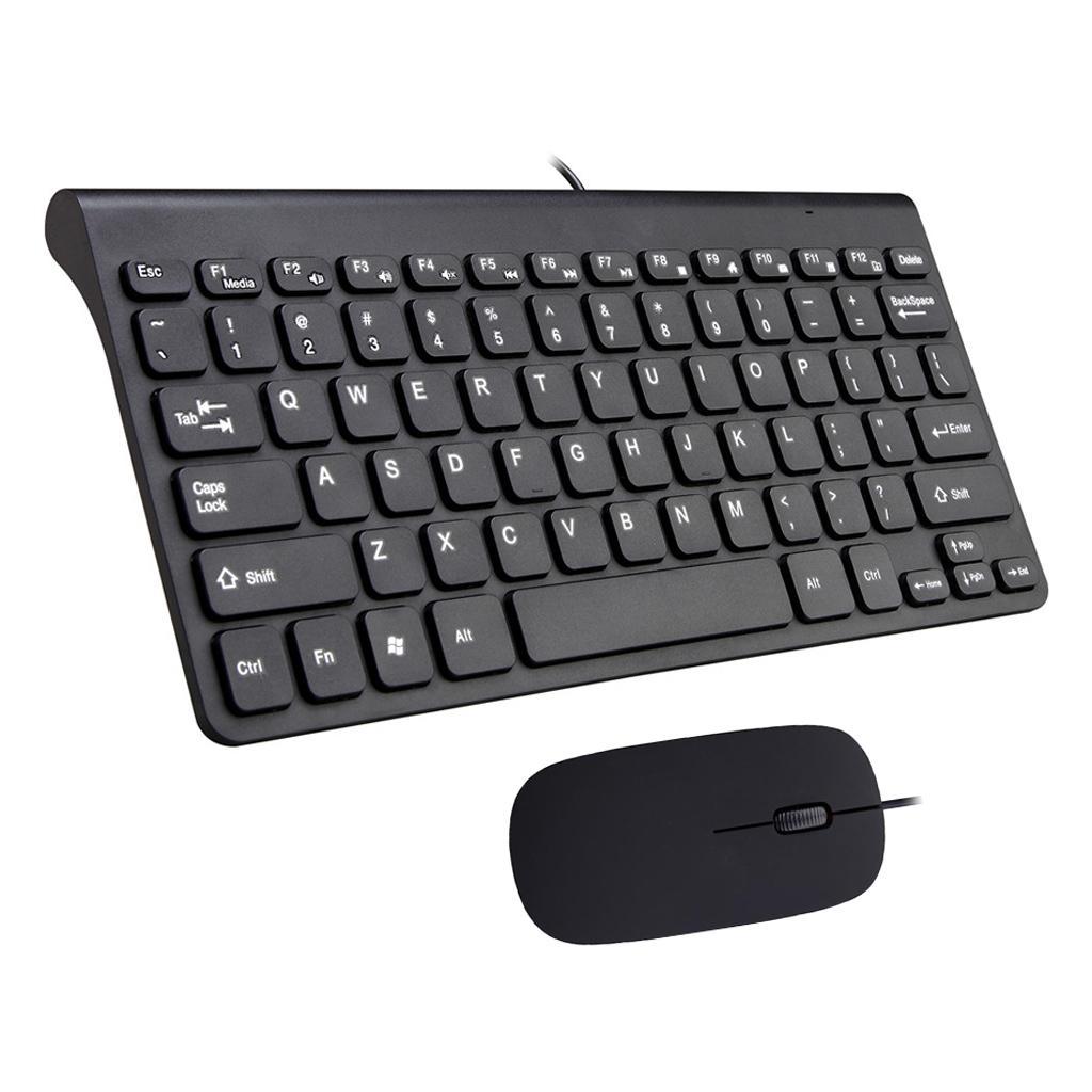 USB Keyboard and Mouse Set,   Thin Small Compact   Keyboard+Mouse