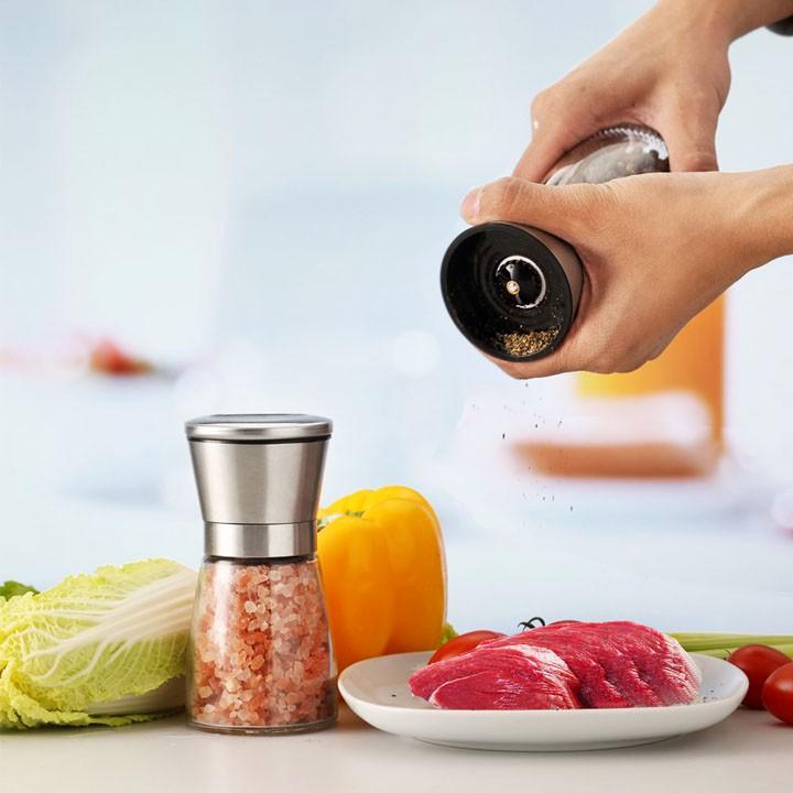 Dụng Cụ Xay Tiêu Thủy Tinh