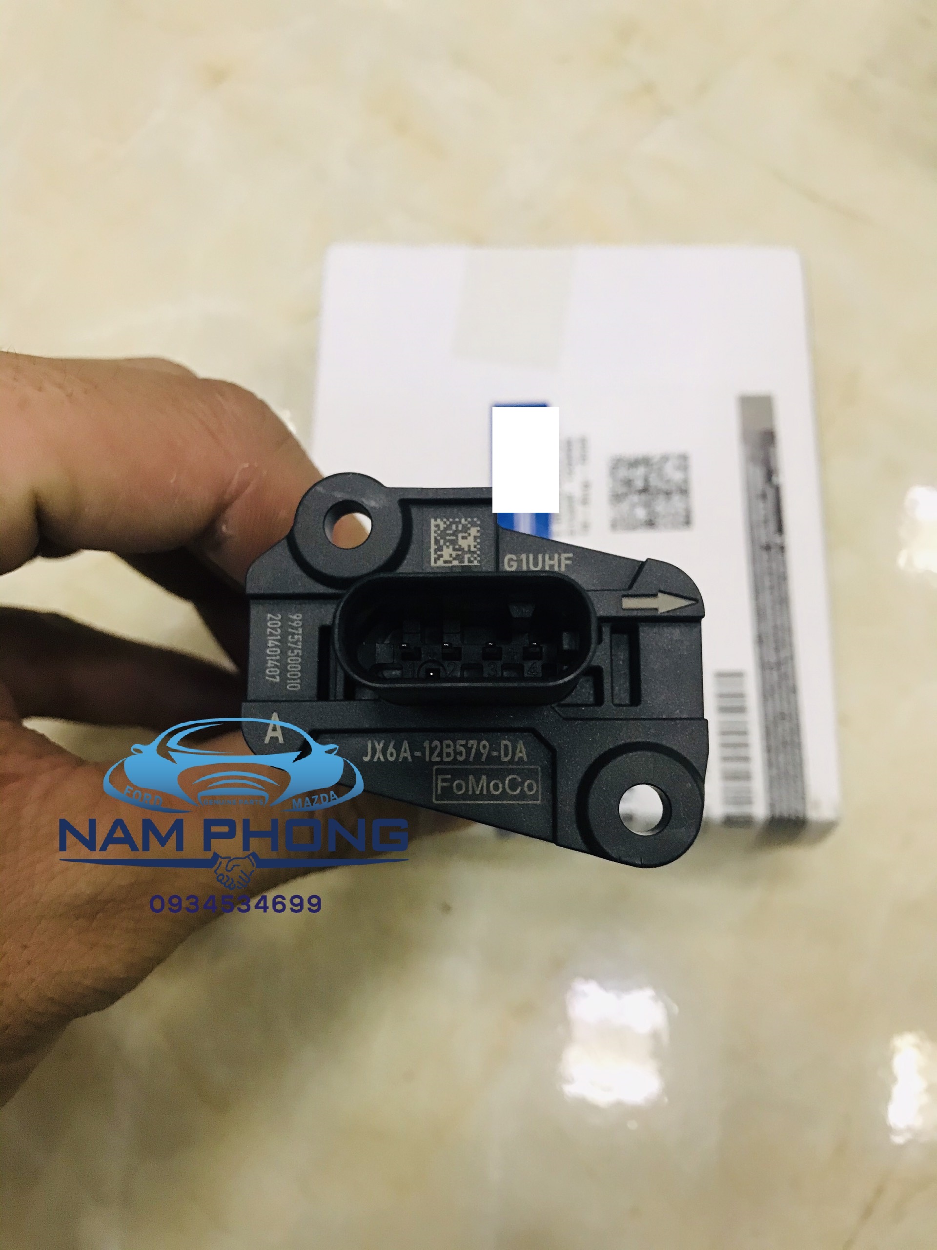 Cảm biến gió nạp  cho Ranger Everest 2.0 - JX6Z12B579A / JX6A12B579DA , Sử dụng cho các dòng xe Ford Ranger  TỪ ĐỜI  2018 – 2020 , XE Ford Everest  TỪ ĐỜI  2018 – 2020