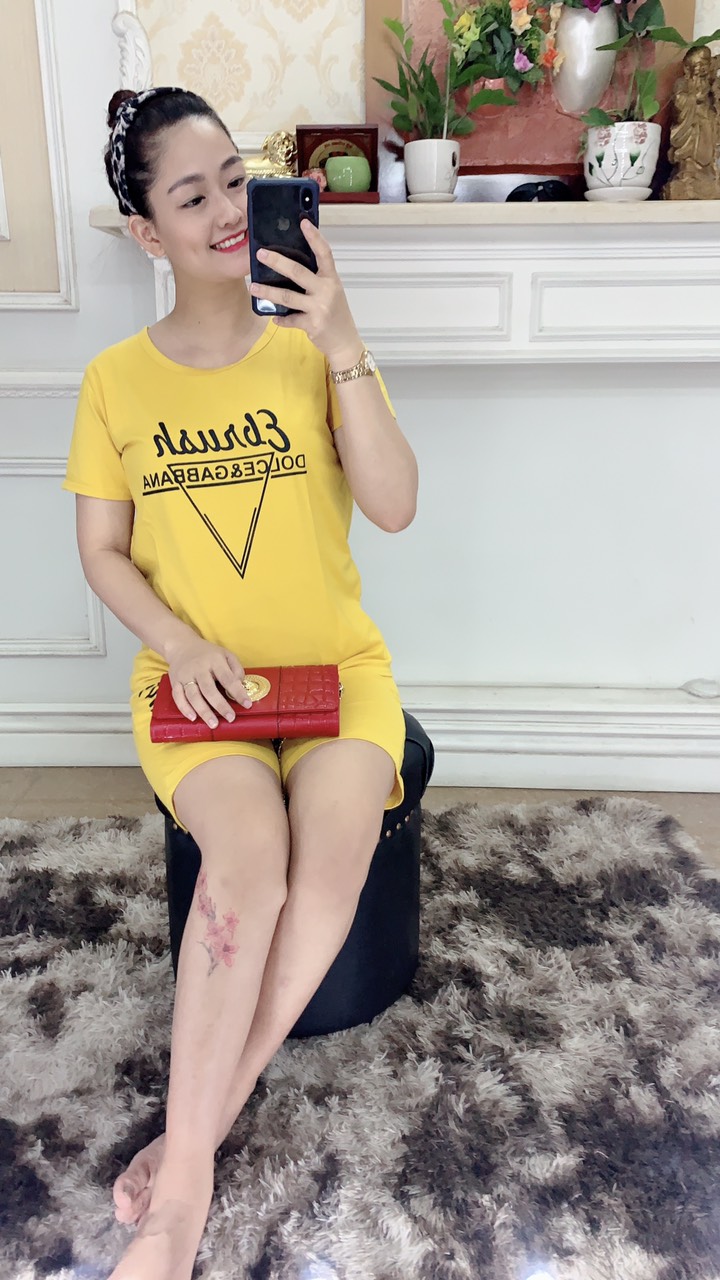 Bộ cotton cho mẹ