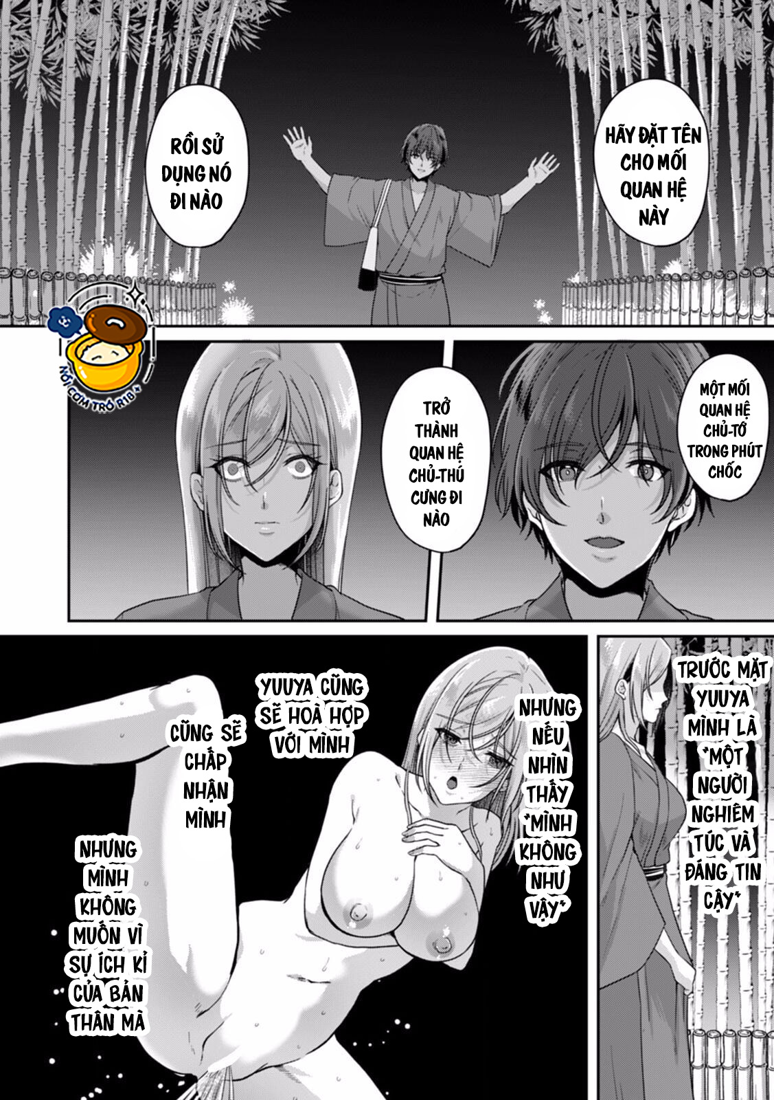 Sắp Không Kiềm Chế Nổi Trên Chuyến Tàu Đông Đúc chapter 9.2 - Trang 8