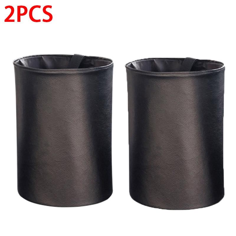 Da xe hơi Thùng rác Có thể chống bụi Hộp đựng rác Giá đỡ rác