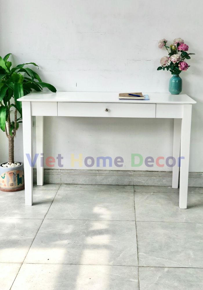 Bàn Làm Việc Docle Màu Trắng 1921 - Thương hiệu Viet Home Decor