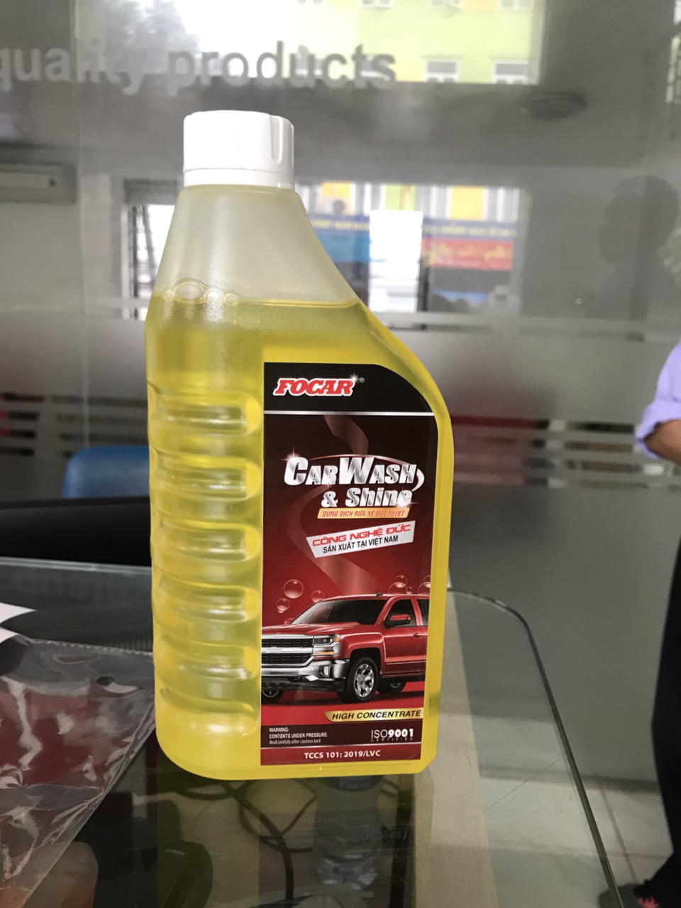 Dung dịch bọt tuyết rửa xe Car Wash &amp; Shine 850ml - Bông mịn, đều bọt, đậm đặc tỷ lệ 1:120