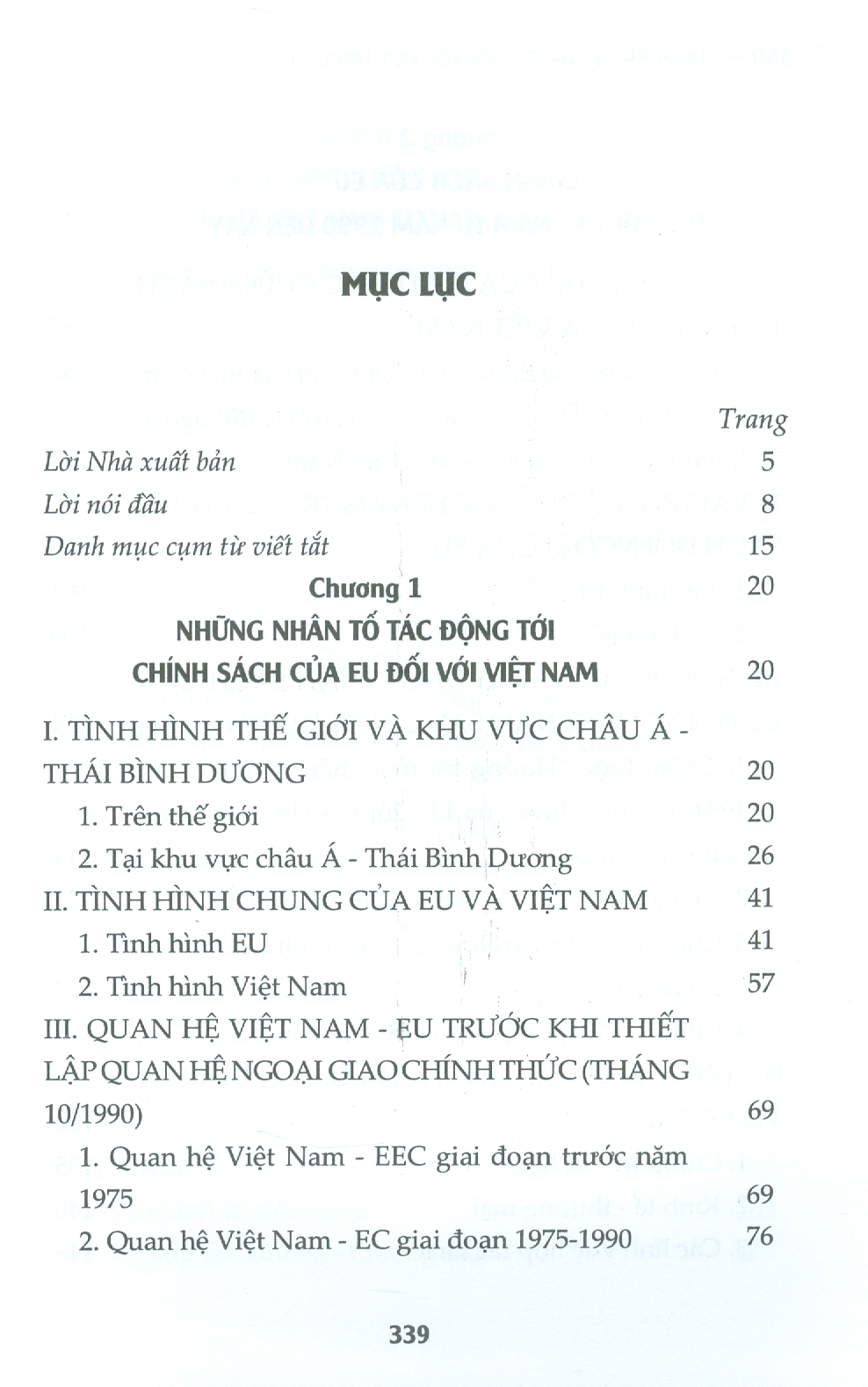 Chính sách của EU đối với Việt Nam: Thực tiễn và triển vọng