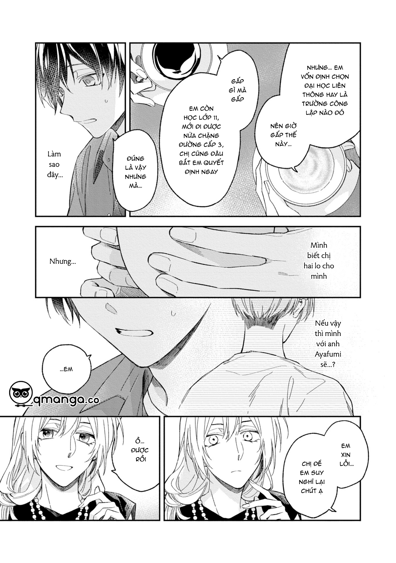 mèo con ở ngõ sau chapter 7 8