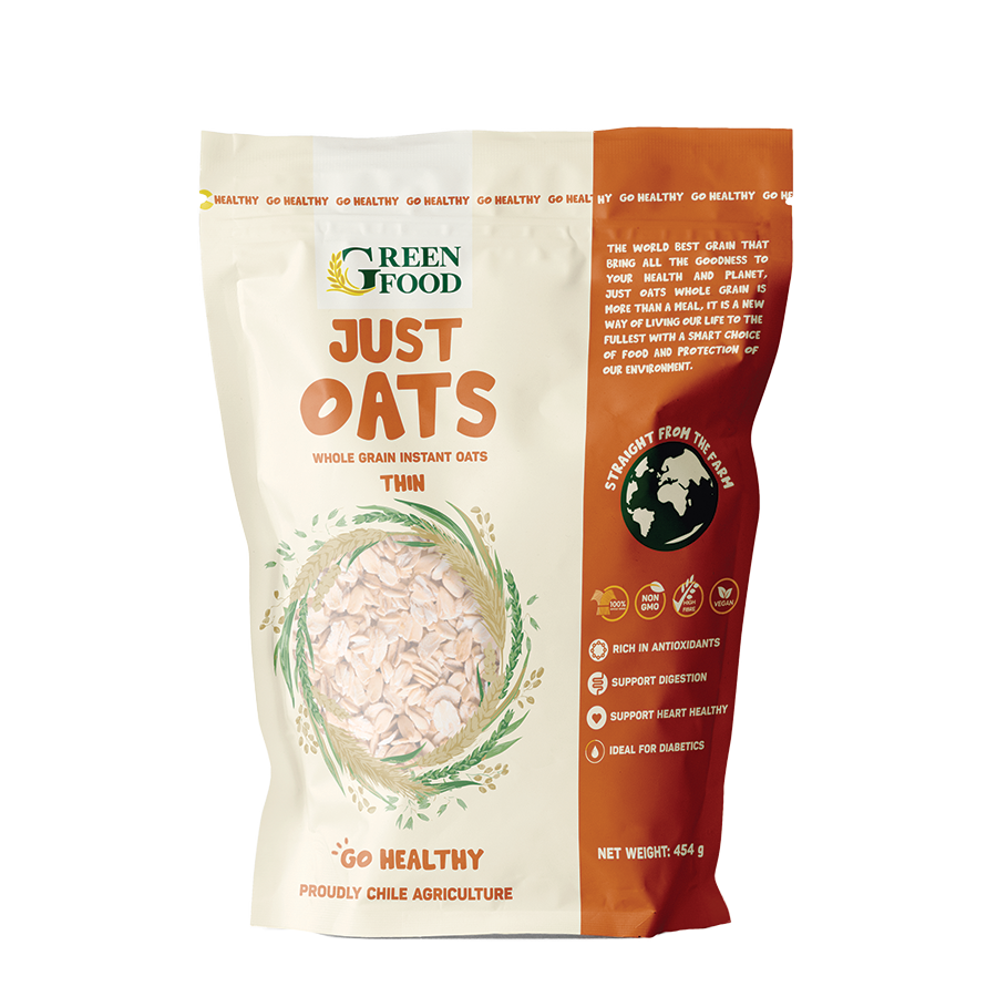 Yến mạch Chile Just Oats - cán dày