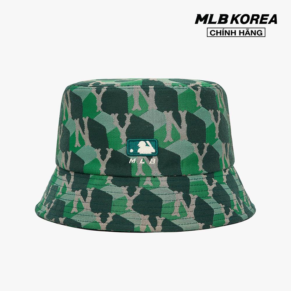 MLB - Nón bucket thời trang Cube Monogram 3AHTM212N