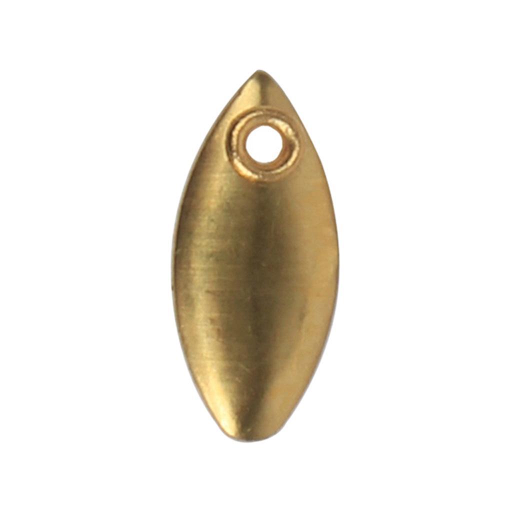 10/50/100pcs Durable Spoons Fishing Lures Sequins Baits Metal Wobblers Lures