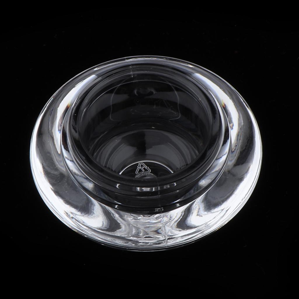 2x Refillable Sample Bottle Cosmetic Makeup Jar Pot Cream Lip Balm Container -
