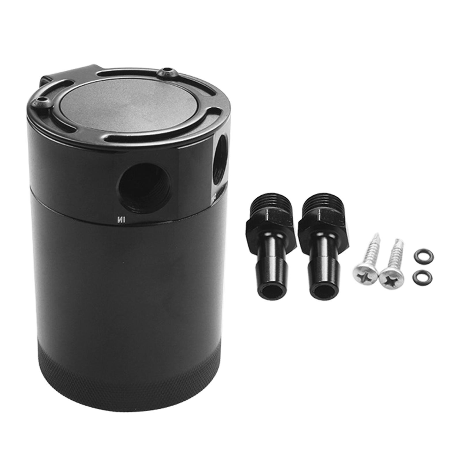 Compact 2 Port Oil  Can Sturdy Oil Separator  Can for Vehicle