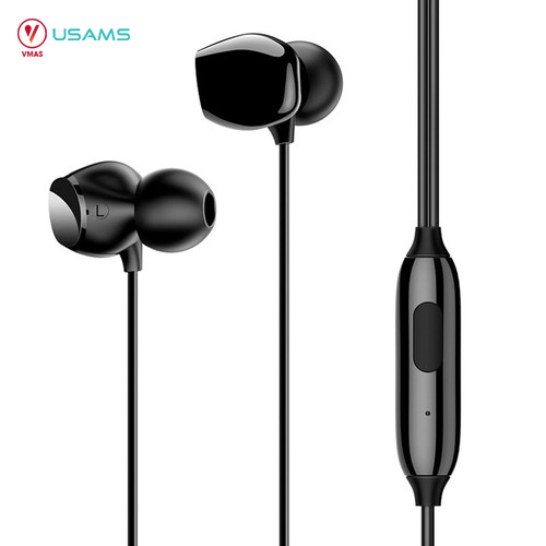 Tai Nghe nhét tai USAMS EP-28 3.5mm Micro Đàm Thoại Dài 1m2 - Hàng chính hãng