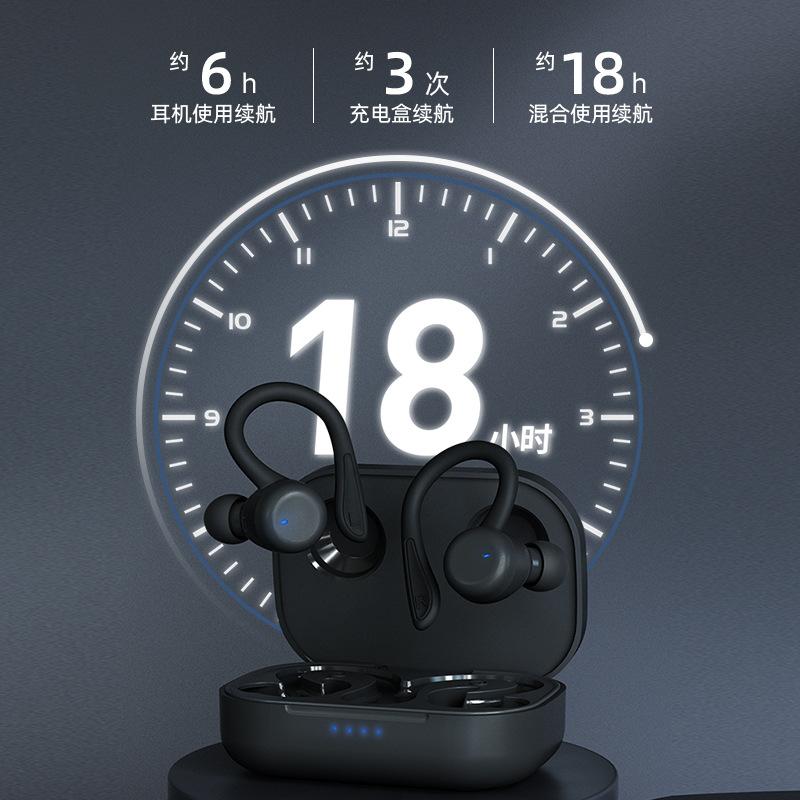 Bản nâng cấp mới thuận lợi nhất Tai nghe Bluetooth móc tai thể thao mới chạy chống nước tws tai nghe không dây thực sự trong tai T40