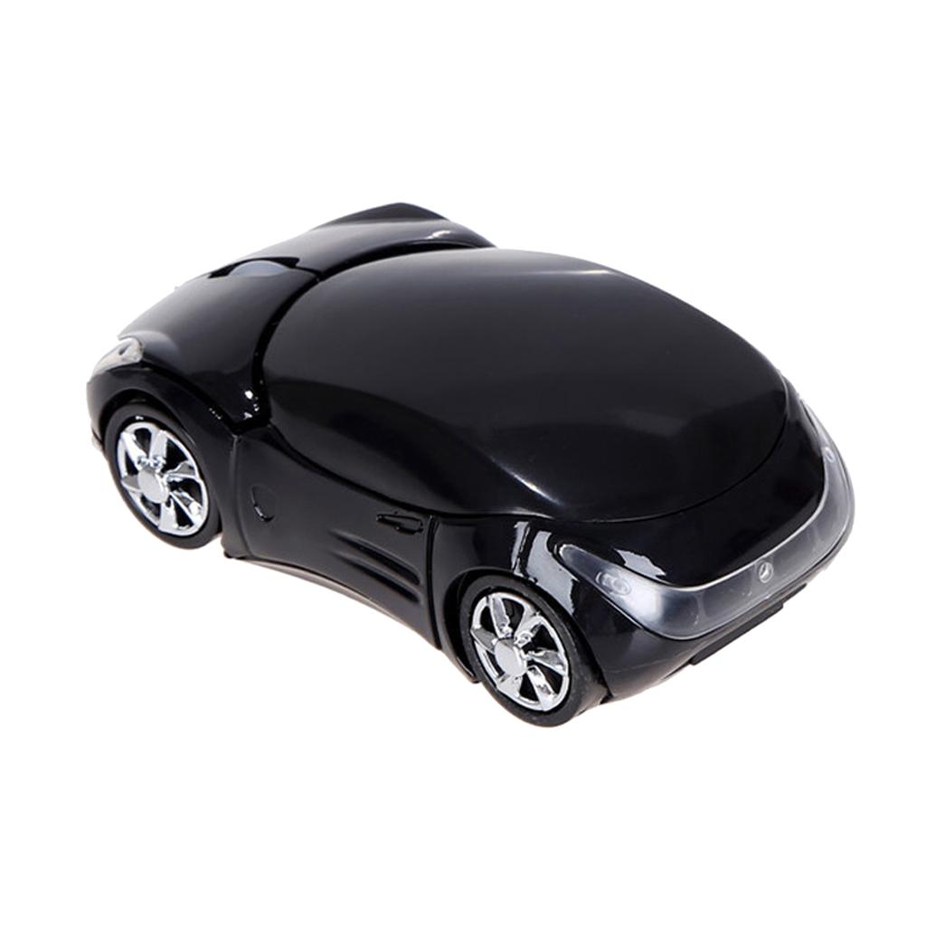 2.4Ghz Car Shape Wireless Mouse, Mini Optical 1000DPI Mice with USB Receiver