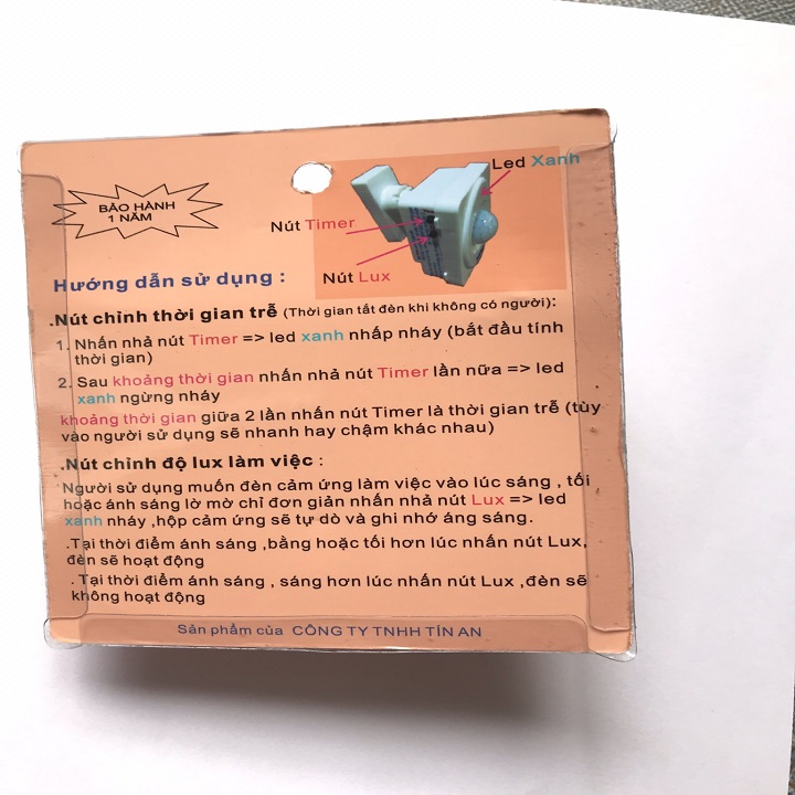 Công tắc thông minh bật tắt cảm ứng chuyển động hồng ngoại, dùng ở hành lang, cầu thang, hầm gửi xe... MSL02