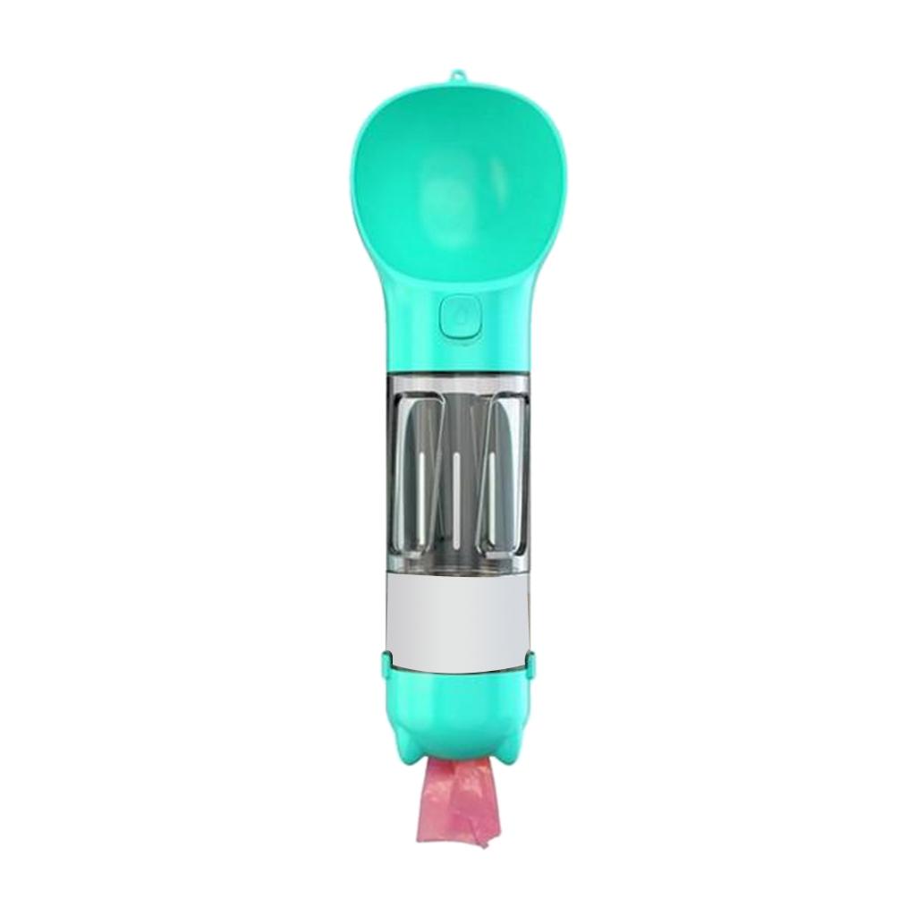 4 in 1 Portable Dog Water Bottle Water Cup Dispenser Bowl Drinking Feeder for Walking Traveling Hiking