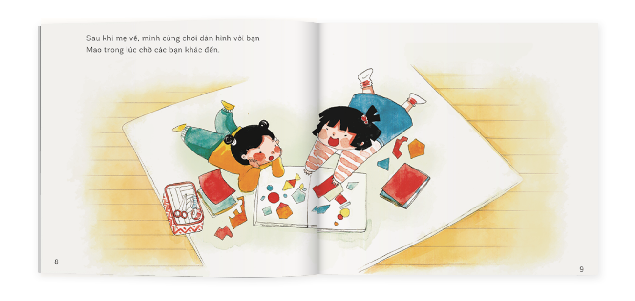 Sách Ehon Chúng Mình Lớn Rồi - Trường Mẫu Giáo Của Tớ