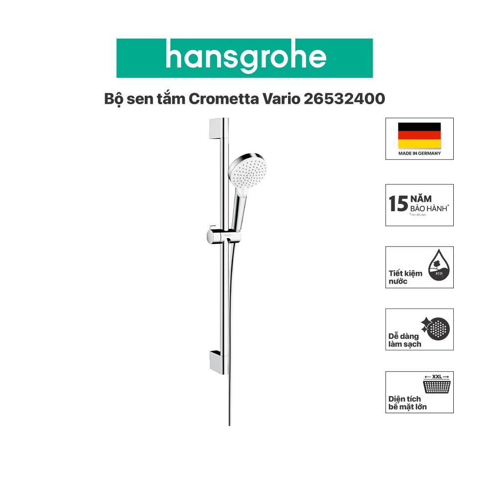 Tay sen kèm thanh trượt HANSGROHE Crometta 65 26532